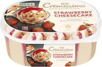 Langnese Cremissimo Strawberry Cheesecake 825ml