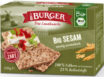 Brandt crispbreads - Burger Bio-Knäcke Sesam 250g