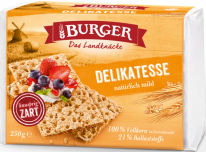 Brandt crispbreads - Burger Delikatesse 250g, 12pcs