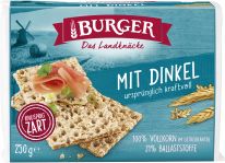 Brandt crispbreads - Burger Dinkel 250g, 12pcs