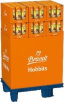 Brandt Hobbits Kernig 250g, Display, 108pcs