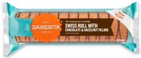 Dan Cake Swiss Roll with Chocolate & Hazelnut filling 300g