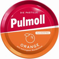Pulmoll Orange ohne Zucker , 50g