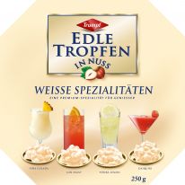 Trumpf Edle Tropfen in Nuss Weisse Spezialitäten 250g