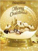 Schogetten Christmas Specials Calender 206g, Display, 60pcs