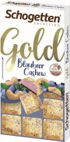 Schogetten Gold Blaubeer Cashew 100g