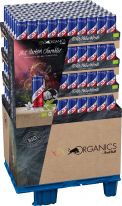 Red Bull Organics Simply Cola 250ml, Display, 240pcs