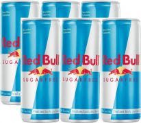 Red Bull Energy Drink Sugarfree 6x250ml