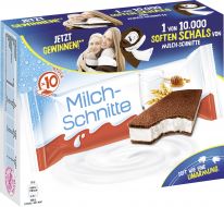Ferrero Limited Milch-Schnitte 10er 10x28g Soft wie eine Umarmung Promotion