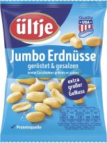Ültje - Jumbo Erdnüsse, geröstet & gesalzen, Beutel 200g