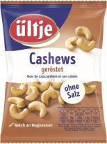 Ültje - Cashews, geröstet, ohne Salz, Beutel 150g