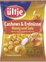 Ültje - Cashew Erdnuss Mix, Honig & Salz, Beutel 200g