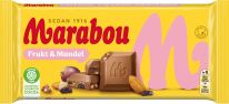 Marabou Fuits & Almonds 200g