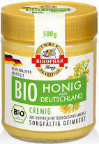 Bihophar Honig - Bio-Honig aus Deutschland cremig 500g