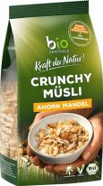 Bio Zentrale Crunchy-Muesli Ahorn-Mandel 375g