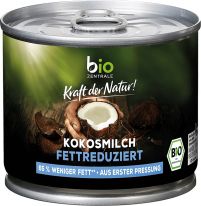 Bio Zentrale Kokosmilch fettreduziert 200ml