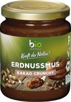 Bio Zentrale Erdnussmus Kakao Crunchy 250g