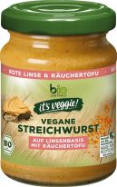 Bio Zentrale Vegane Streichwurst Linse Räuchertofu 120g