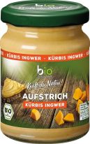 Bio Zentrale Aufstrich Kürbis Ingwer 125g