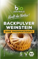 Bio Zentrale Backpulver Weinstein 3x17g