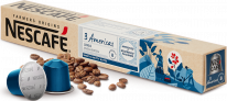 Nestle Nescafé Farmers Origins 3 Americas Lungo Approved for Nespresso Machines 10 Capsule 54g