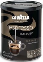 Lavazza DE Caffè Espresso Italiano Classico gemahlen 250g, 12pcs