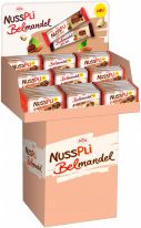 Nusspli Waffel Riegel with Nusspli/Belmandel Cream Zentis 4x36g, Display, 54pcs