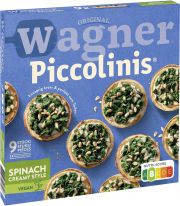 Wagner Pizza Steinofen Piccolinis Creamy Spinach Style 9x30g