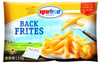 Agrarfrost Back frites, Pommes frites Normalschnitt 1500g