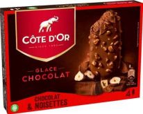 Cote d'Or Glace Chocolat & Noisettes 4x90ml, 6pcs