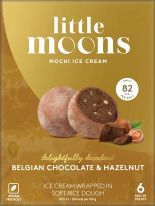 Mochi Little Moons Belgian Chocolate & Hazelnutl 6x32g