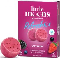 Little Moons Mochi Refreshos Very Berry 6x32g