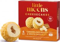 Little Moons Mochi Cheesecake Caramel Biscuit & White Chocolate 4x30g