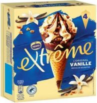 Nestle Extrême Cône Vanille 4x120ml