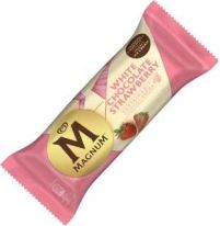 Langnese Magnum Strawberry White 100ml