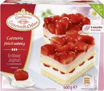 Coppenrath & Wiese Erdbeer-Joghurt-Blechkuchen 600g