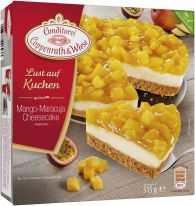 Coppenrath & Wiese Lust auf Kuchen Mango-Maracuja Cheesecake 515g
