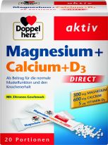 Doppelherz Magnesium + Calcium + D3 20 Portionen