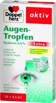 Doppelherz Augen-Tropfen Hyaluron 0,4 % 10 x 0,5 ml