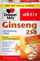 Doppelherz Ginseng 250 + B-Vitamine 30 Kapseln