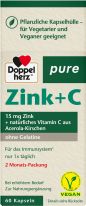 Doppelherz pure Zink + C 60 Kapseln