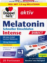 Doppelherz Melatonin Schneller Einschlafen Intense Direct 20 Portionen