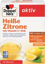 Doppelherz Heiße Zitrone mit Vitamin C + Zink 10 Beutel