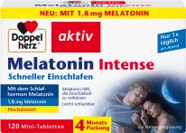 Doppelherz Melatonin Intense Schneller Einschlafen 120 Mini-Tabletten