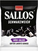 Sallos Schwarzweich Süß-Salzig 200g