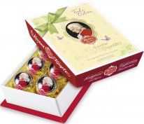 Reber Easter - Mozart-Barock 6er-Packung mit Osteraufleger 120g