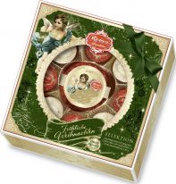 Reber Christmas - Quadrat-Packung Weihnachten 190g