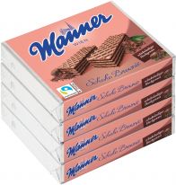 Manner Schoko Brownie Schnitten Waffeln 4er 4x75g