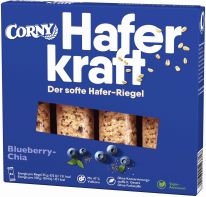 Corny Haferkraft blueberry-chia 4x35g