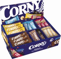 Corny 7 sort, Mix-Carton, 75pcs